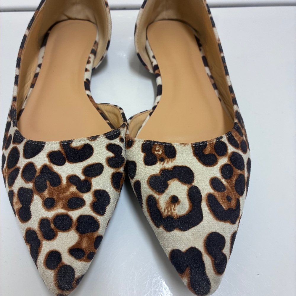 Source Unknown Leopard Print‎ Flats